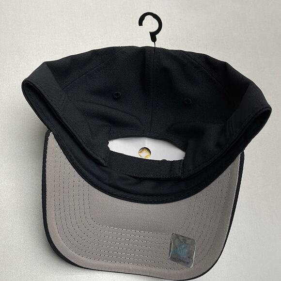 PITTSBURGH STEELERS Men’s Black Adjustable Baseball Hat - Picture 3 of 3